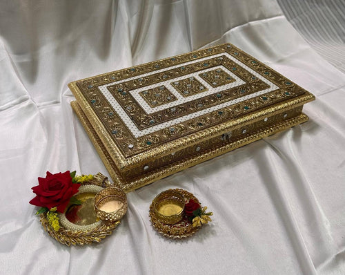 6 Part Mirror Treasure Gift Box