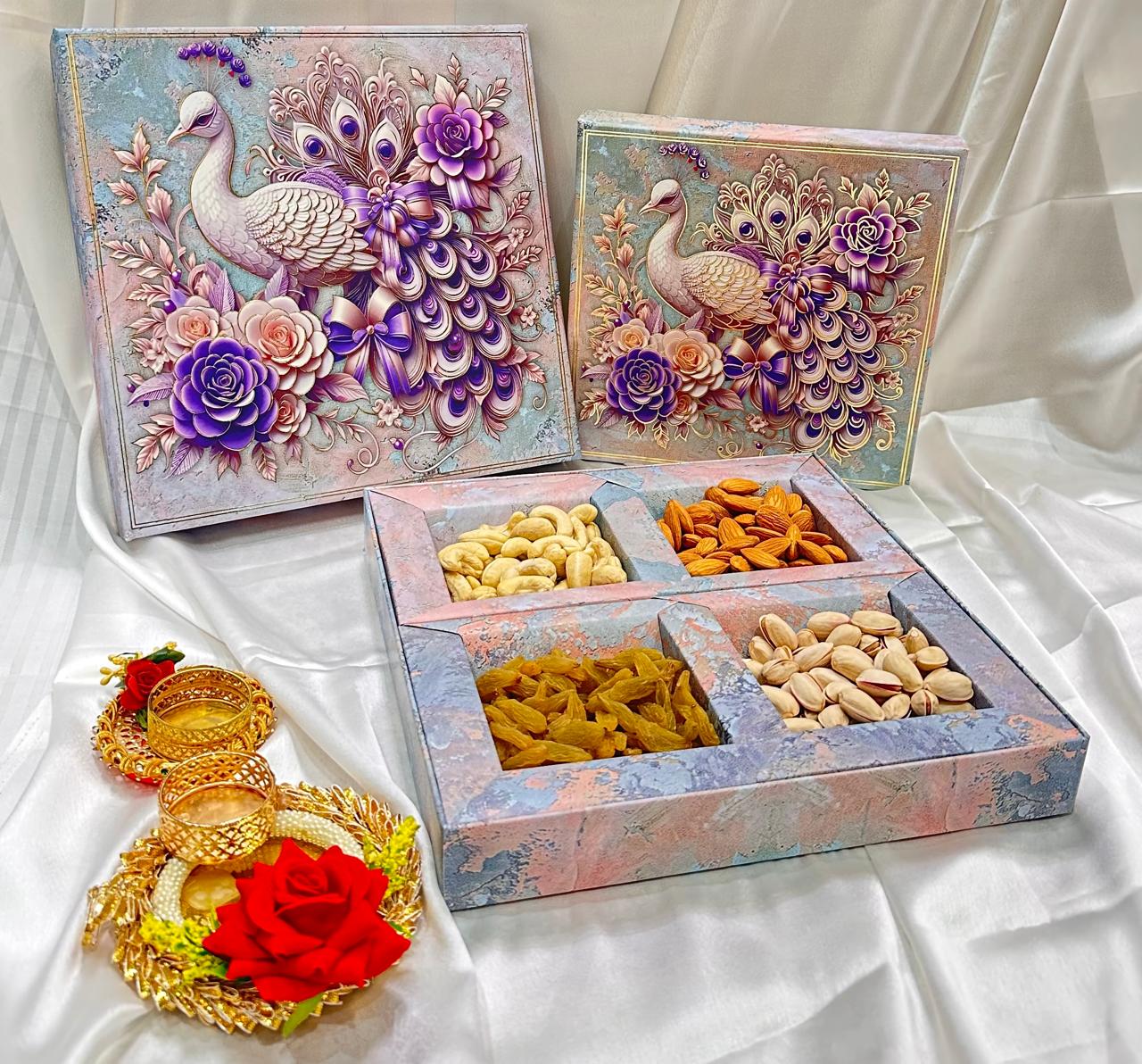 Pearl Peacock Gift Box