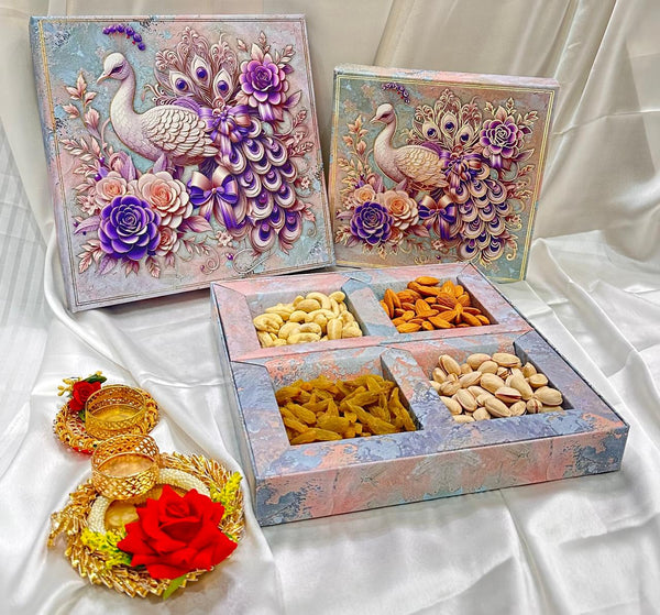 Pearl Peacock Gift Box