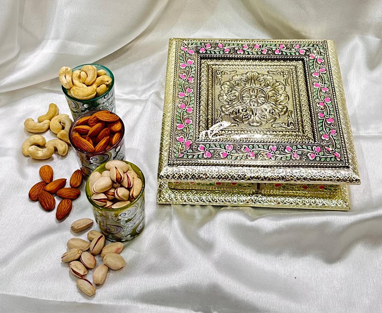 4 Part Heritage Diwali Treasure Gift Box