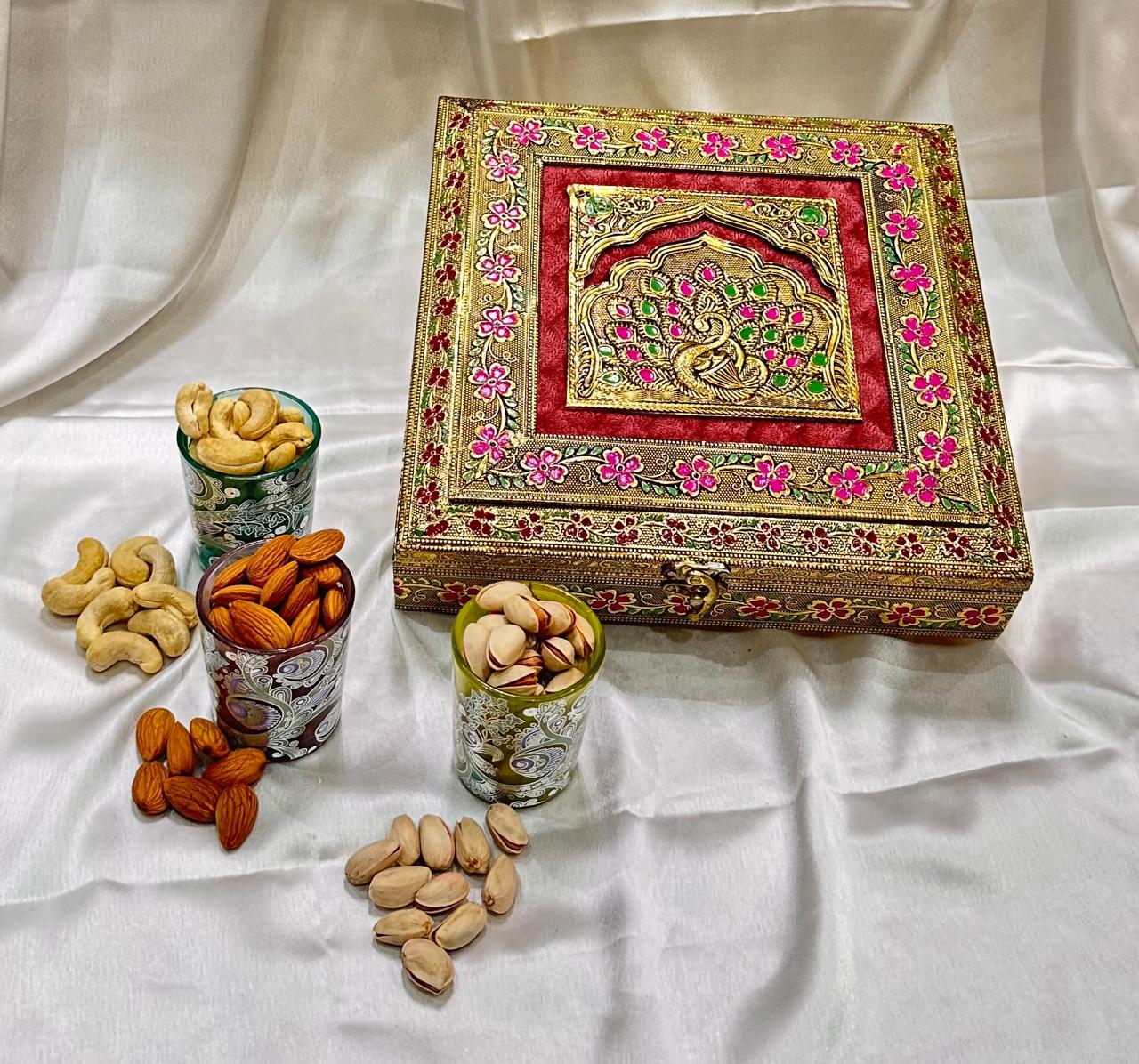 4 Part Heritage Diwali Treasure Gift Box
