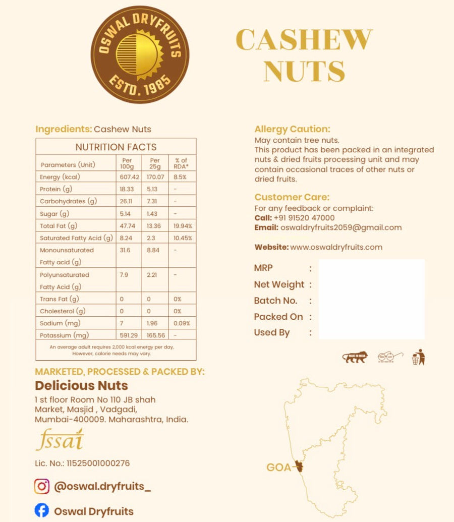 Cashewnut Super Jumbo