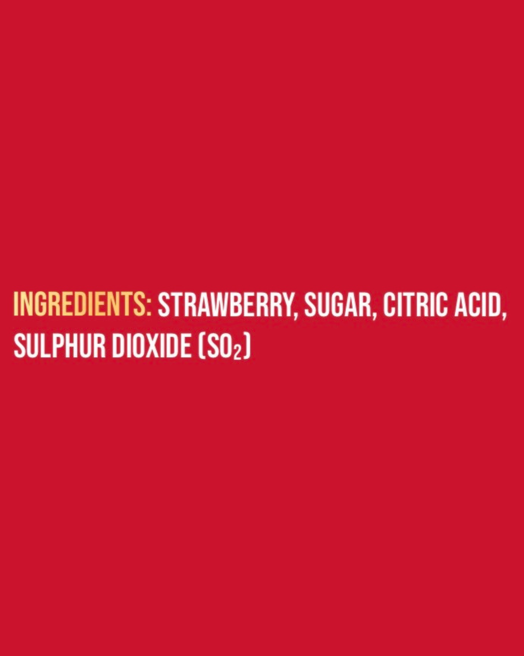 Dried Strawberry