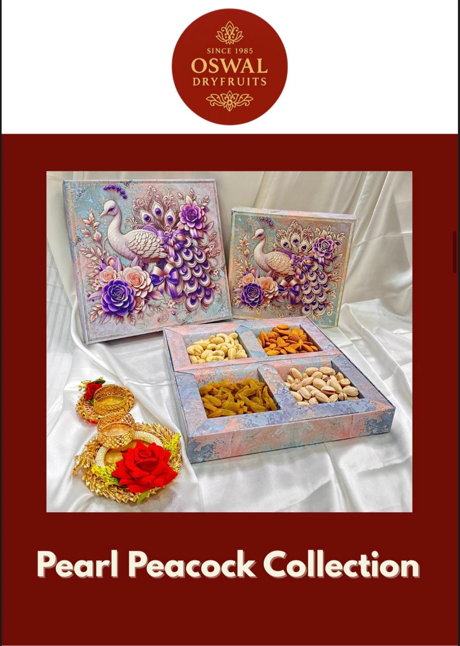 Pearl Peacock Gift Box