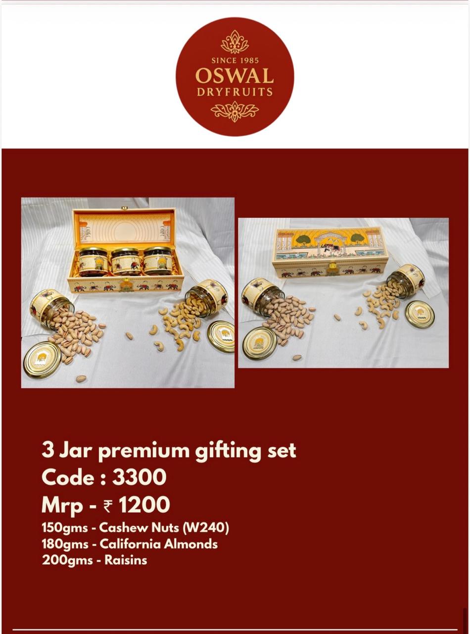 3 jar Premium Gifting Set