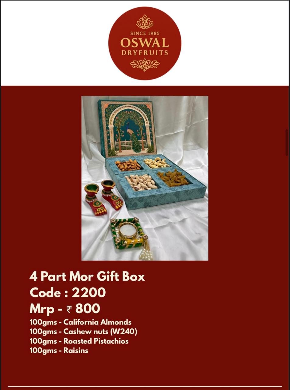 Mor Mahal Gift Box